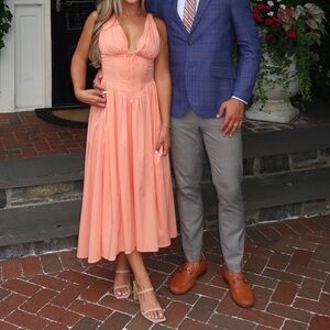 House of CB Emmelina Corset Bodice Cocktail Dress - Medium A/C Cup